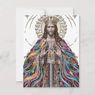 Christ is King Holiday Card