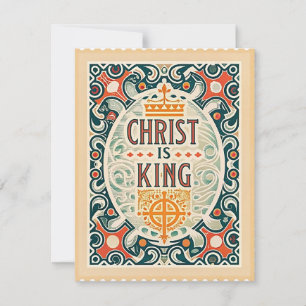 Christ is King Holiday Card