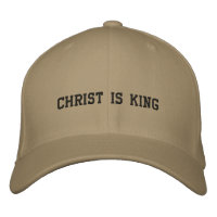 Christ Is King with cross