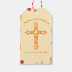 Christ is Risen Alleluia Easter Blessings Gift Tags