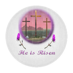 Christ is Risen Cutting Board