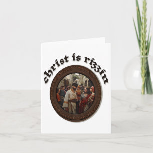 Christ Is Rizzin - Easter  Card