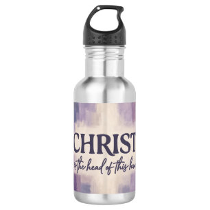 CHRIST Is the Head of This Home Christian 532 Ml Water Bottle