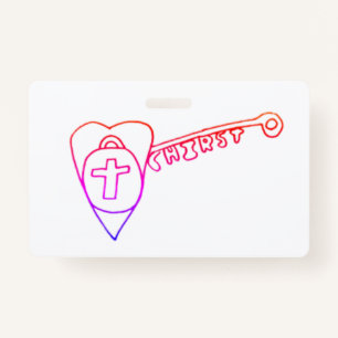 Christ is the Key ID Badge