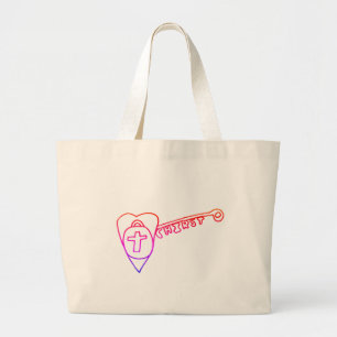 Christ is the Key Jumbo Tote