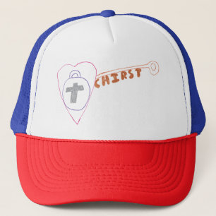 Christ is the Key Trucker Hat