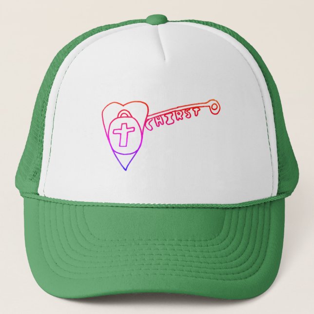 Christ is the Key Trucker Hat (Front)