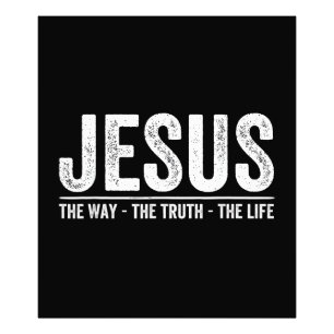 Christ Jesus The Way. The Truth. The Life Blessed Photo Print