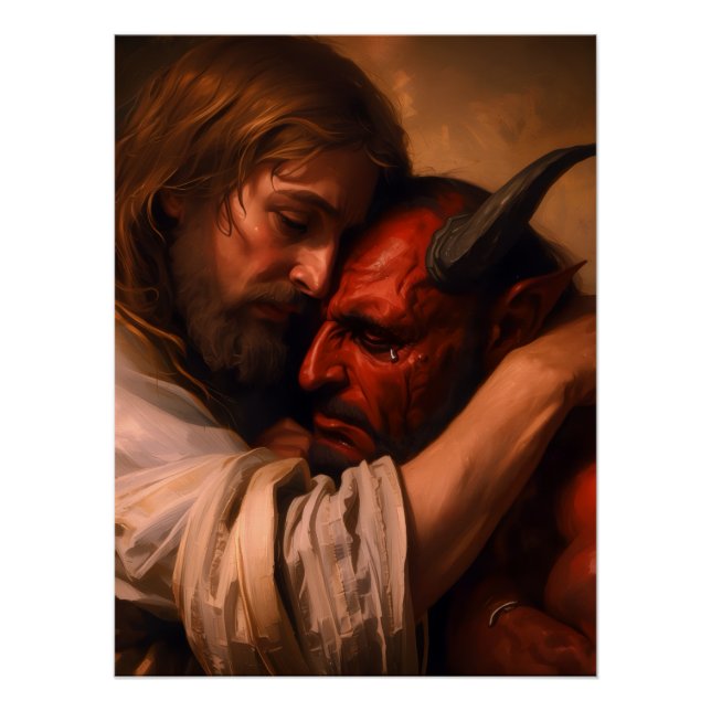 Christ Loving Lucifer Poster (Front)