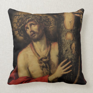 Christ, Man of Sorrows, 1641 (oil on canvas) Cushion