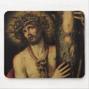 Christ, Man of Sorrows, 1641 (oil on canvas) Mouse Pad