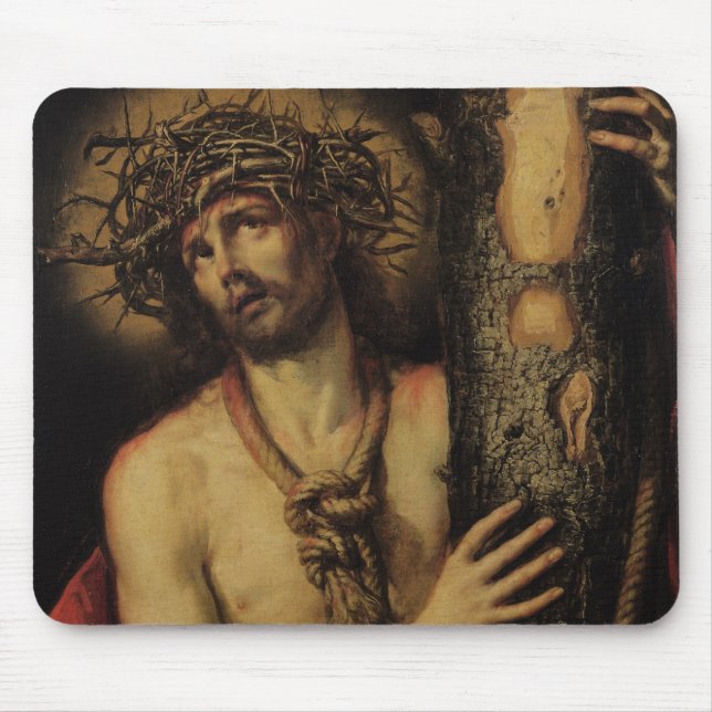 Christ, Man of Sorrows, 1641 (oil on canvas) Mouse Pad (Front)