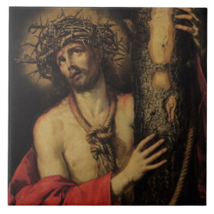 Christ, Man of Sorrows, 1641 (oil on canvas) Tile