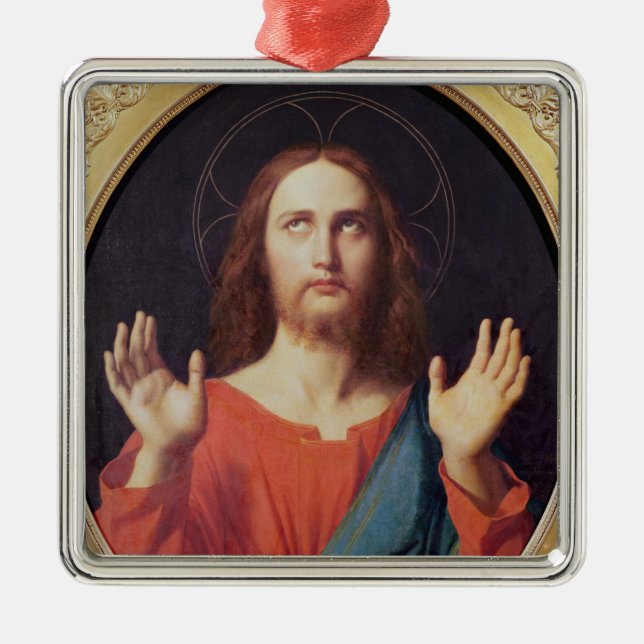 Christ Metal Tree Decoration (Front)