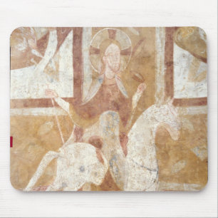 Christ on a White Horse Mouse Pad