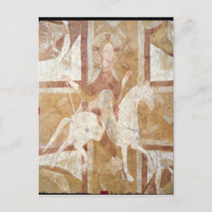 Christ on a White Horse Postcard