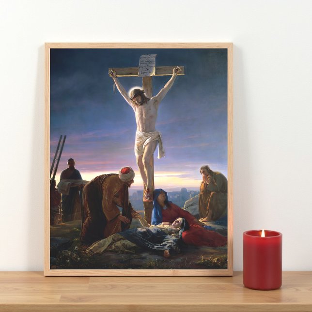 Christ on the Cross by Carl Bloch, Religious Poster (Creator Uploaded)