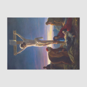 Christ on the Cross by Carl Bloch Tissue Paper