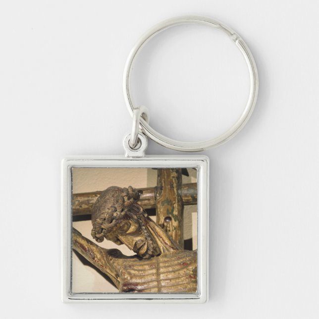 Christ on the Cross, called "Le Devot Christ" Key Ring (Front)