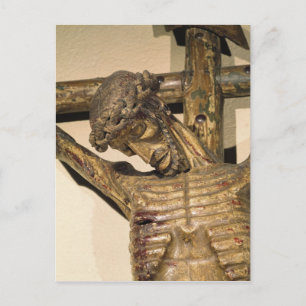 Christ on the Cross, called "Le Devot Christ" Postcard