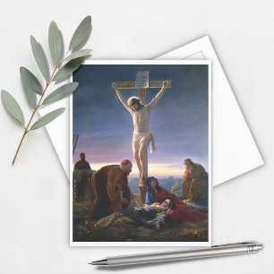 Christ on the Cross, Religious  Postcard