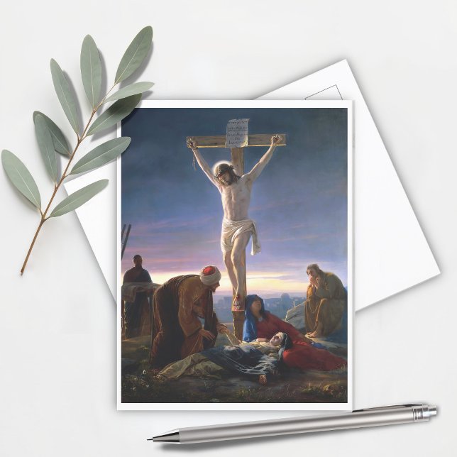 Christ on the Cross, Religious  Postcard (Creator Uploaded)