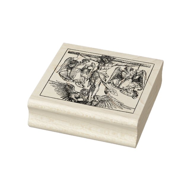 Christ on the Cross Rubber Stamp (Stamp)