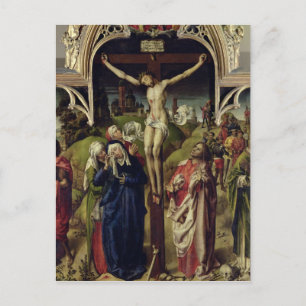 Christ on the Cross, the Holy Women Postcard