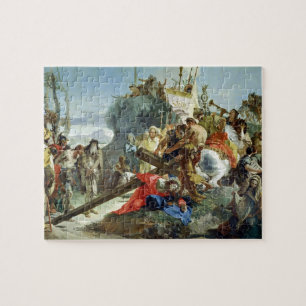 Christ on the Road to Calvary, 1749 (oil on canvas Jigsaw Puzzle