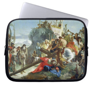Christ on the Road to Calvary, 1749 (oil on canvas Laptop Sleeve