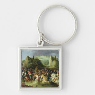 Christ on the Road to Calvary Key Ring