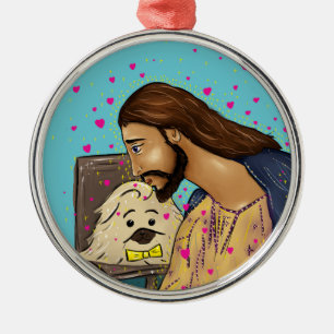 Christ Ornament (Smee the Pekingese)