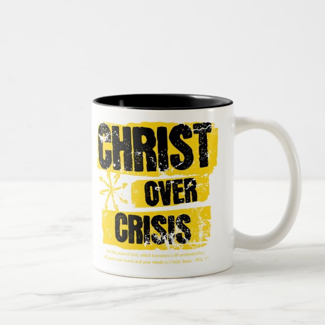 Christ Over Crisis mug (Right)