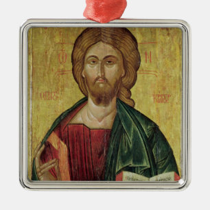 Christ Pantocrator, 1607 Metal Ornament