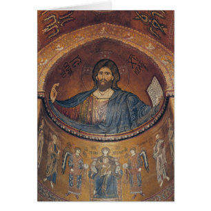 Christ Pantocrator and the Madonna