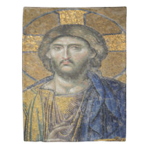 Christ Pantocrator Mosaic Iconic Religious Roman A