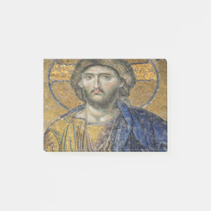 Christ Pantocrator Mosiac Iconic Religious Roman A Post-it Notes