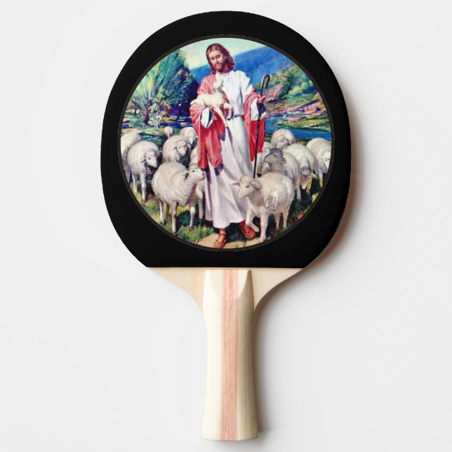 Christ Ping Pong Paddle (Front)
