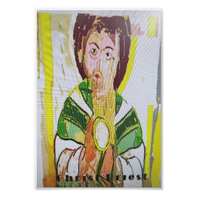 Christ Priest Photo Print (Front)