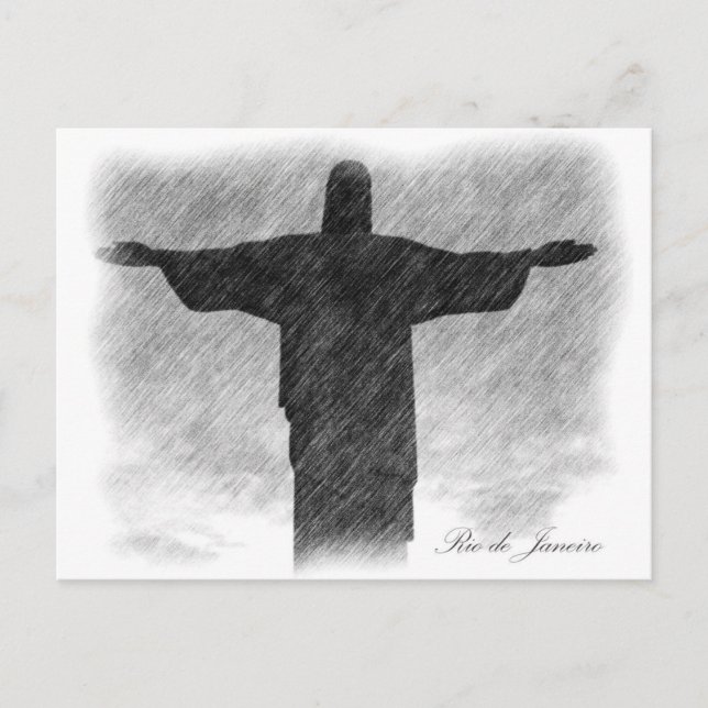 Christ Redeemer 1 Postcard (Front)