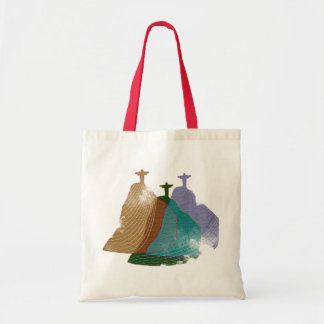 Christ Redeemer digital illustration Tote Bag