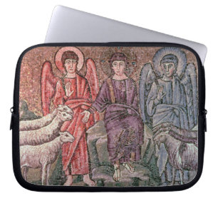 Christ Separates the Sheep from the Goats, 6th cen Laptop Sleeve