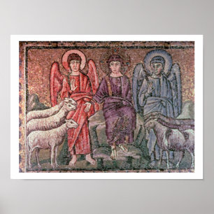 Christ Separates the Sheep from the Goats, 6th cen Poster