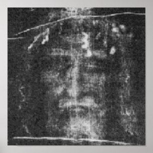 Christ - Shroud Of Turin Poster