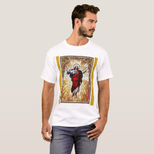 CHRIST Stained Glass Window T-Shirt