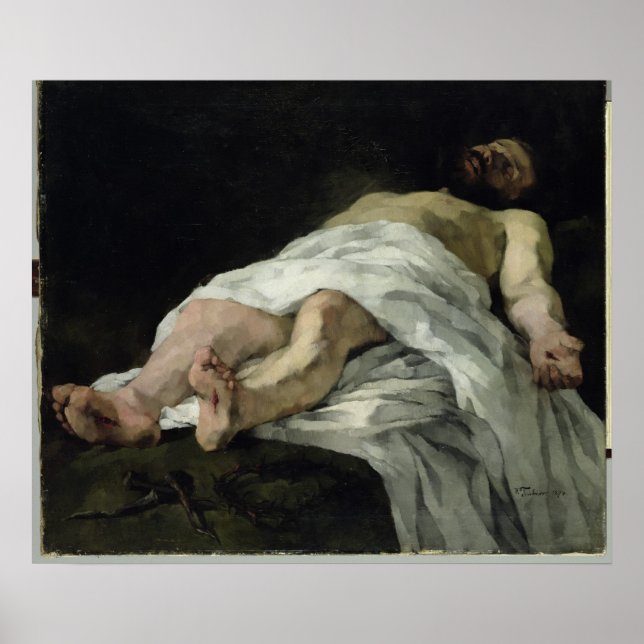 Christ taken down from the Cross, 1874 Poster (Front)