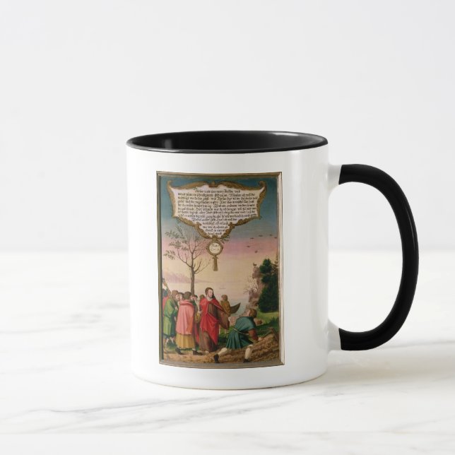 Christ teaching his disciples mug (Right)
