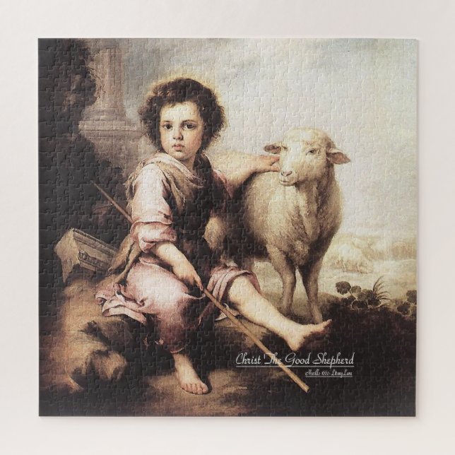 Christ The Good Shepherd Jigsaw Puzzle (Vertical)