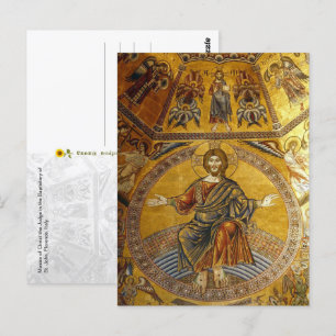 Christ the Judge, Florence, Italy - Postcard