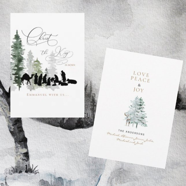 Christ the King is Born Christian Nativity  (Creator Uploaded)